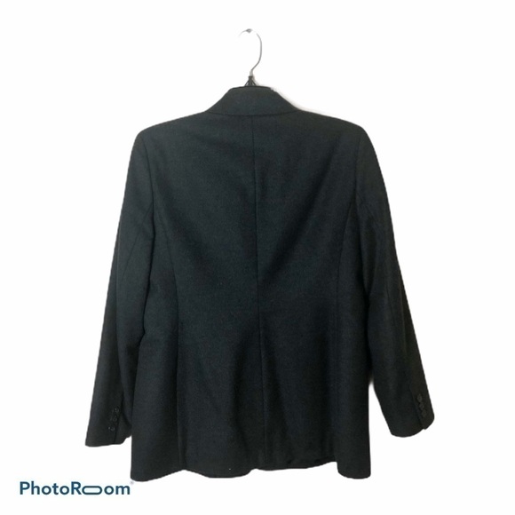 Lands End Vintage Wool Cashmere Coat 6P - Picture 3 of 7